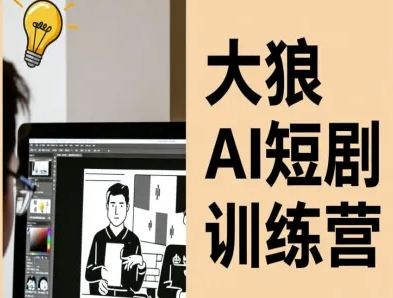 大狼AI短剧训练营-短剧课程(更新中)-星火轻创