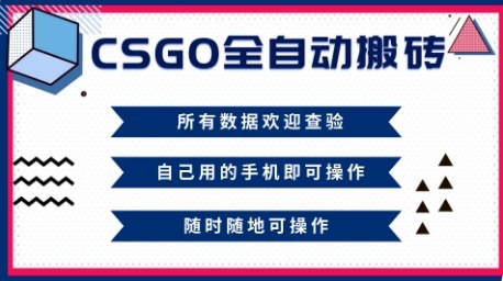 CSGO全自动搬砖，年底钱回家好项目，当天可拿到结果，新手小白轻松月入1W+【揭秘】-星火轻创