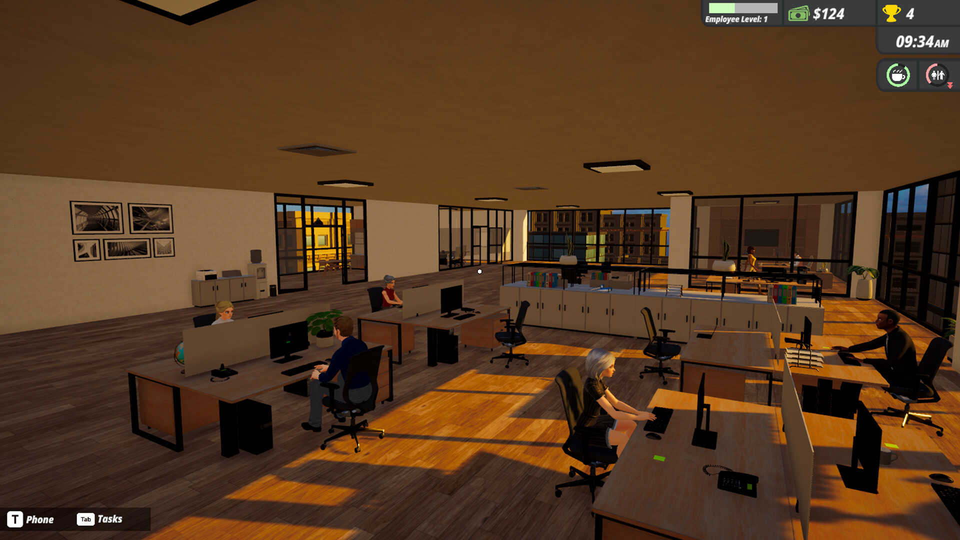 PC游戏《办公室模拟器/Office Simulator》中文+v1.0.0正式版下载-星火轻创