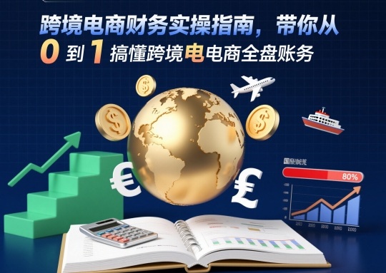 跨境电商财务实操指南，带你从0到1搞懂跨境电商全盘账务-星火轻创