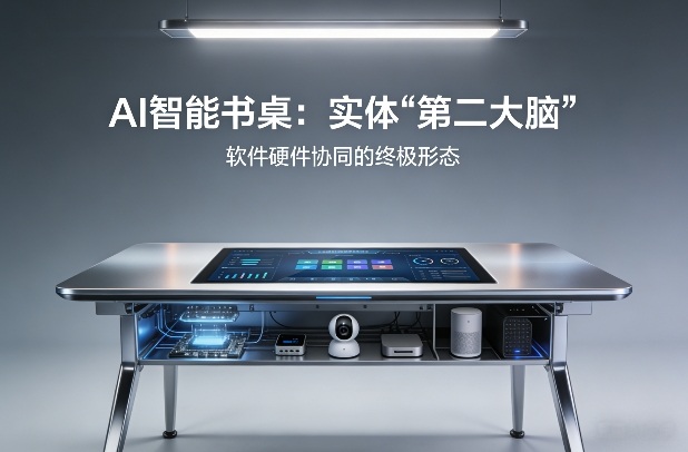 AI智能书桌搭建，构建你的实体“第二大脑”，软件硬件协同的终极形态-星火轻创