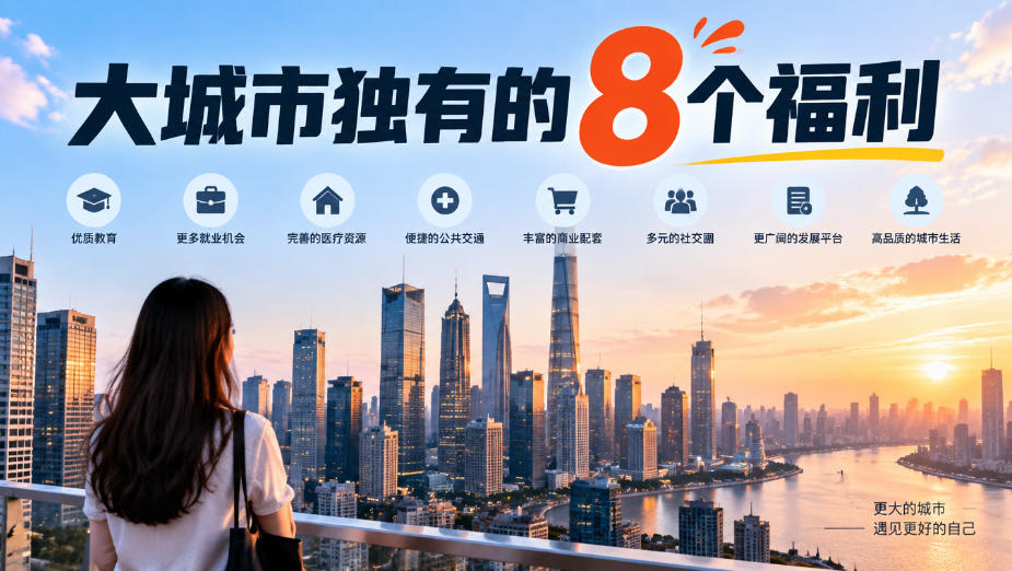 某公众号付费文章：大城市独有的8个福利-星火轻创
