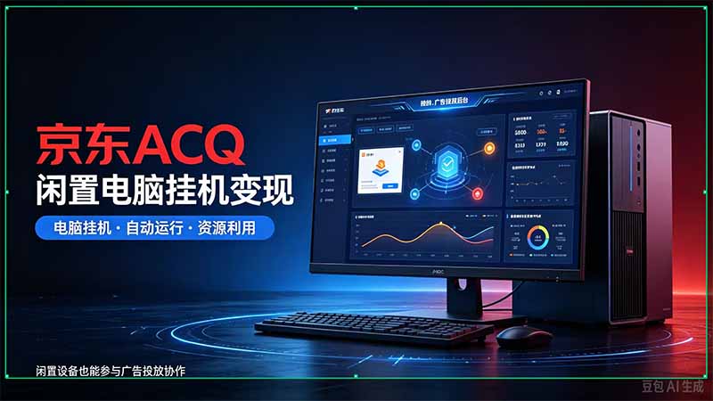 京东ACQ是什么？闲置电脑挂机采集项目拆解-星火轻创