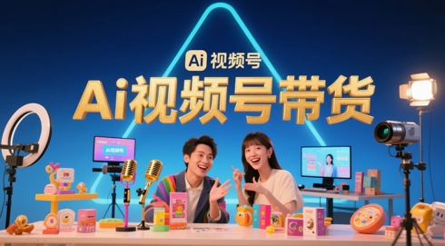 风口已至！AI视频号带货轻松月入过1W，99%的普通人却卡在内容制作门槛-星火轻创