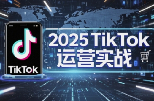 2025TikTok电商运营，掌握TikTok店铺运营核心技巧，实现低成本高转化-星火轻创