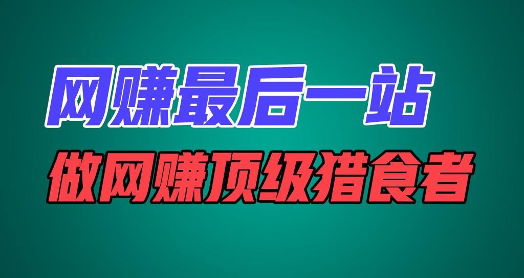 网赚最后一站，卖项目，做网赚顶级猎食者-星火轻创