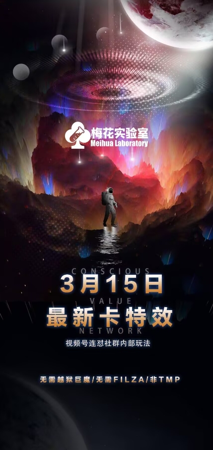 梅花实验室视频号连怼玩法-3月15日最新卡特效技术(无需越狱、巨魔、tmp)-星火轻创