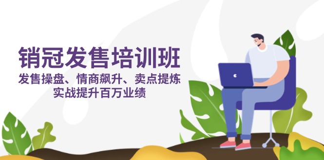 销冠 发售培训班：发售 操盘+情商 飙升+卖点 提炼，实战提升百万业绩-星火轻创