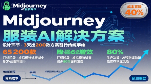 AI在服装领域的运用，使用midjourney做服装辅助企业降低成本-星火轻创