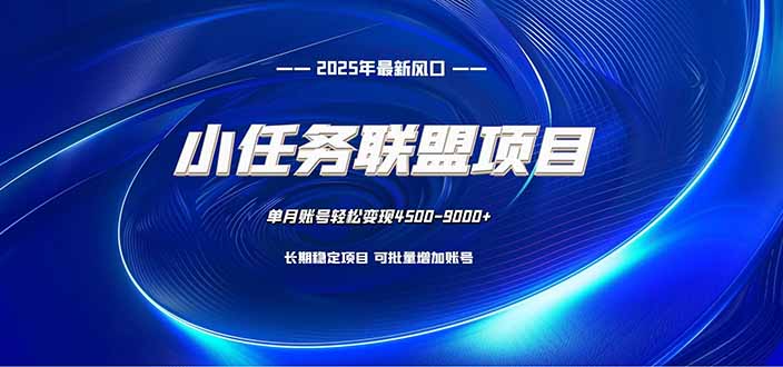 小任务联盟项目：一台电脑每天只需10分钟，轻松简单稳定-星火轻创