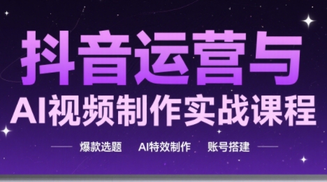 高姐·AI+运营玩转抖音(更新)-星火轻创