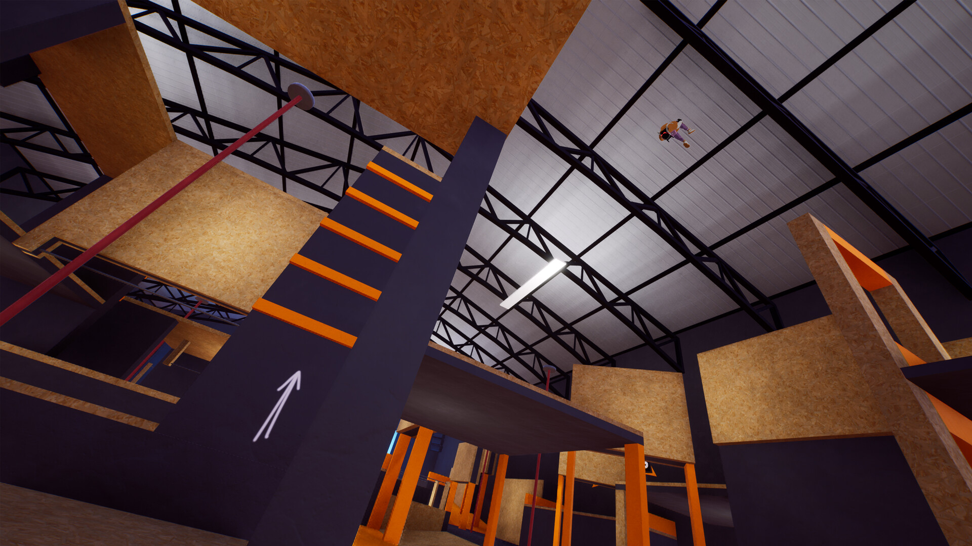 PC游戏《屋顶与小巷：跑酷游戏/Rooftops & Alleys: The Parkour Game》中文Build.20864913下载-星火轻创