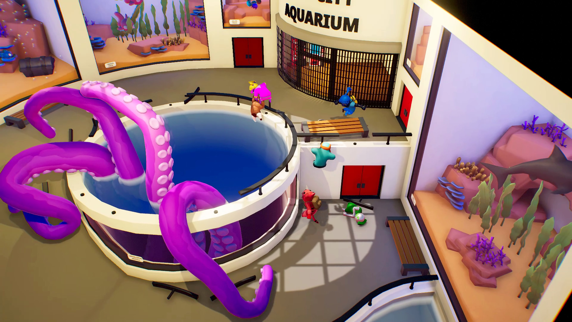 《萌萌小人大乱斗 Gang Beasts》Switch中文版NSZ下载 – 含1.28.0补丁-星火轻创