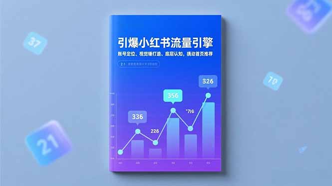 引爆小红书流量引擎，账号定位、视觉锤打造、底层认知，撬动首页推荐-星火轻创