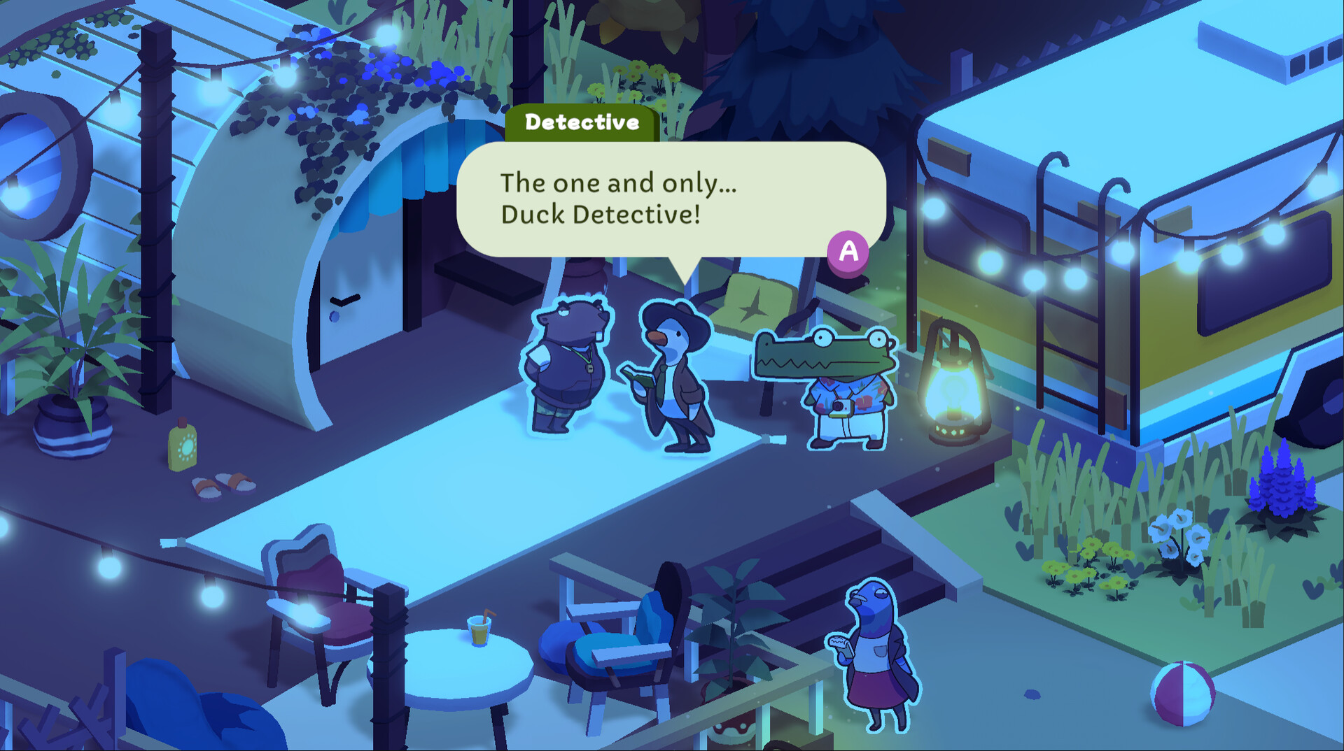 《鸭鸭侦探:露营鬼影 Duck Detective: The Ghost of Glamping》Switch中文版NSZ下载 – 含2.3.24补丁-星火轻创