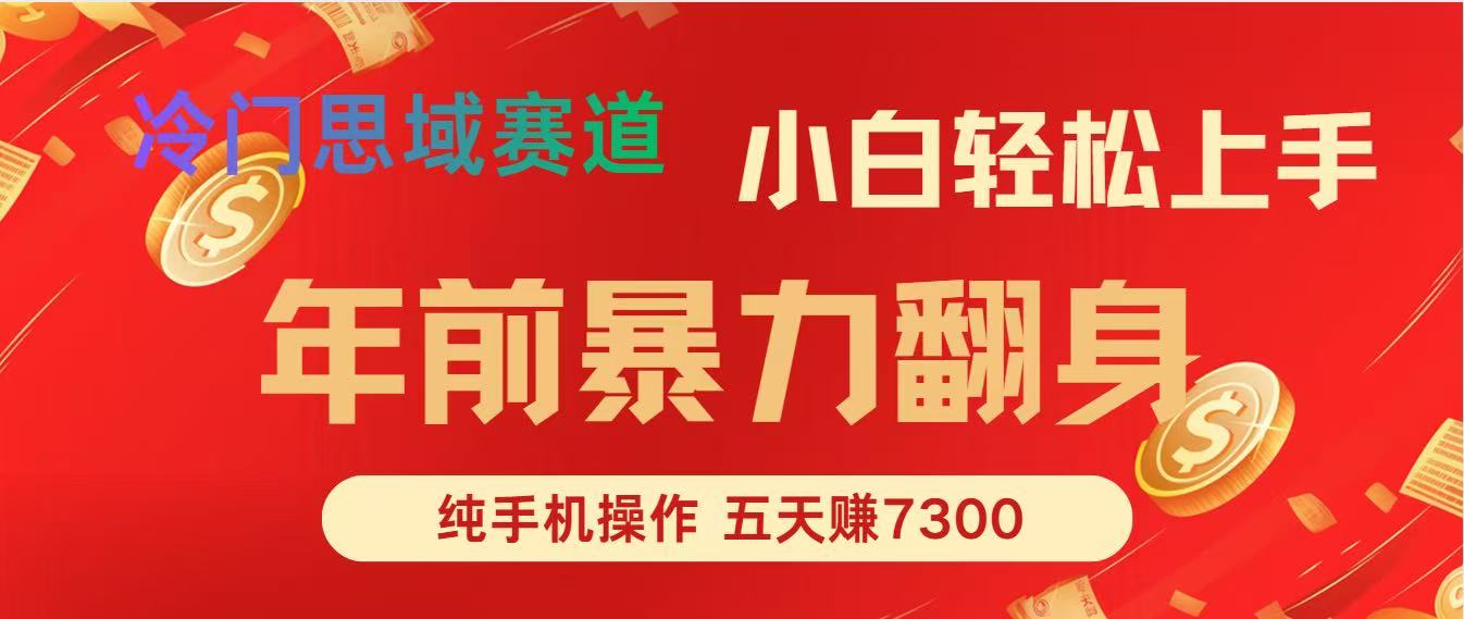 年前爆火项目，5天赚了7300-星火轻创