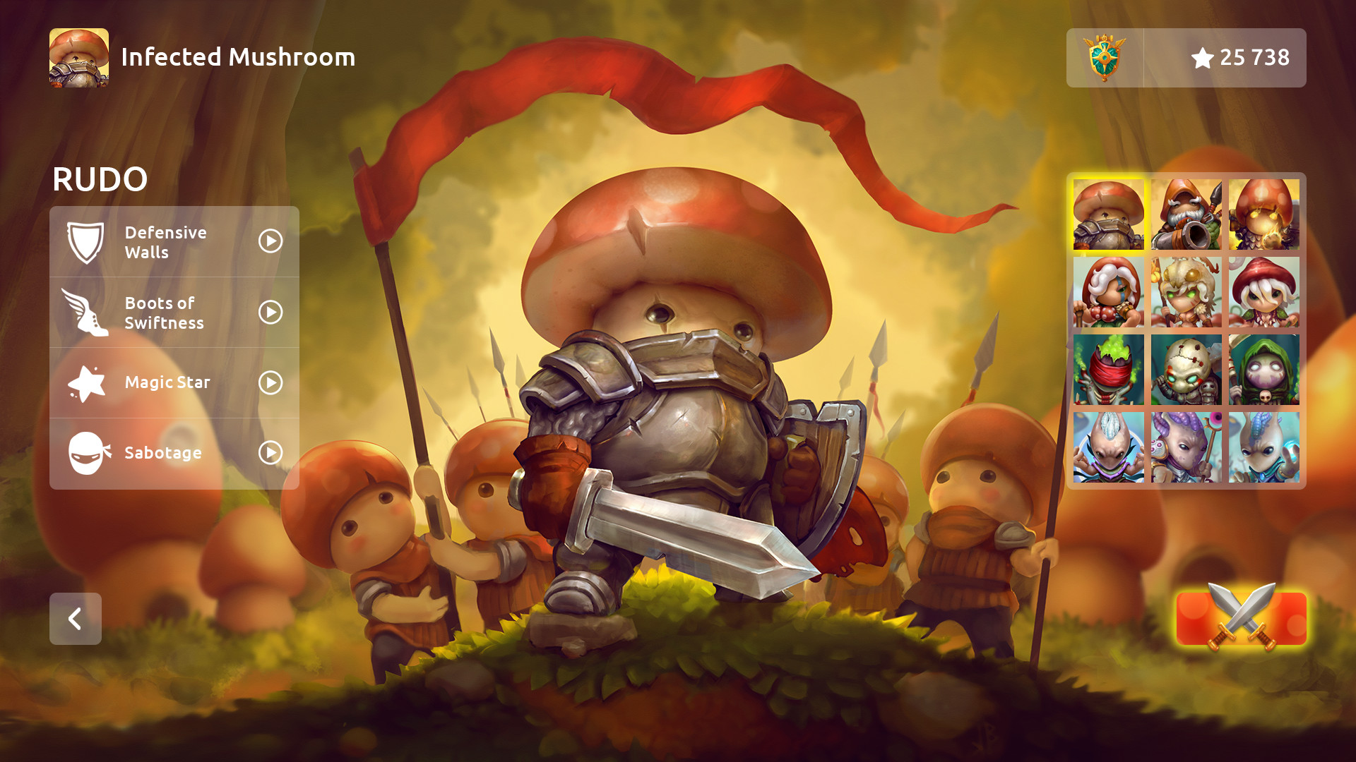 《蘑菇战争 2 Mushroom Wars 2》Switch中文版NSP下载 – 含1.0.0补丁-星火轻创