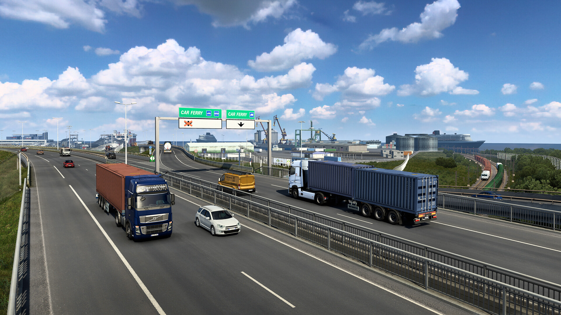 《欧洲卡车模拟2/Euro Truck Simulator 2》PC中文版下载-含v1.57.2.7-星火轻创