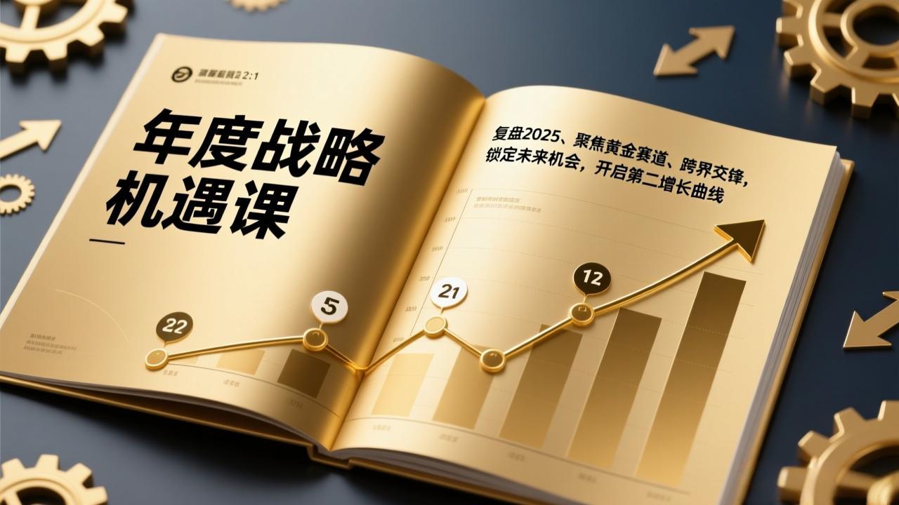 年度战略机遇课，复盘2025、聚焦黄金赛道、跨界交锋，锁定未来机会，开启第二增长曲线-星火轻创