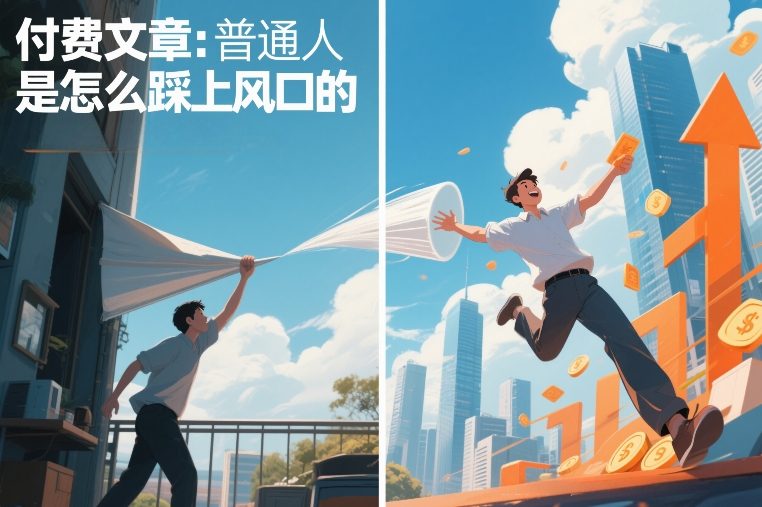 付费文章：普通人是怎么踩上风口的-星火轻创