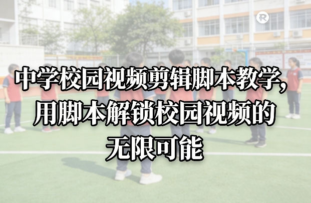 中学校园视频剪辑脚本教学，用脚本解锁校园视频的无限可能-星火轻创