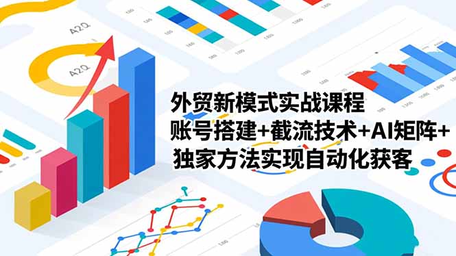 外贸新模式实战课程-更新2月，账号搭建+截流技术+AI矩阵+独家方法实现自动化获客-星火轻创