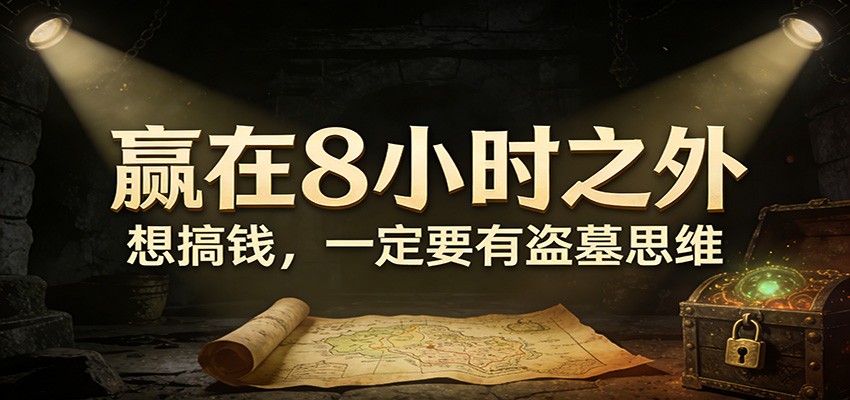 公众号付费文章《赢在8小时之外，想搞钱，一定要有盗墓思维》-星火轻创