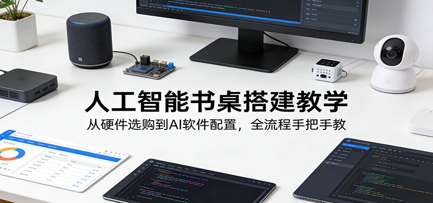 人工智能书桌搭建教学：从硬件选购到AI软件配置，全流程手把手教-星火轻创