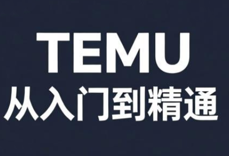 跨境麦冬·TEMU从入门到精通-星火轻创