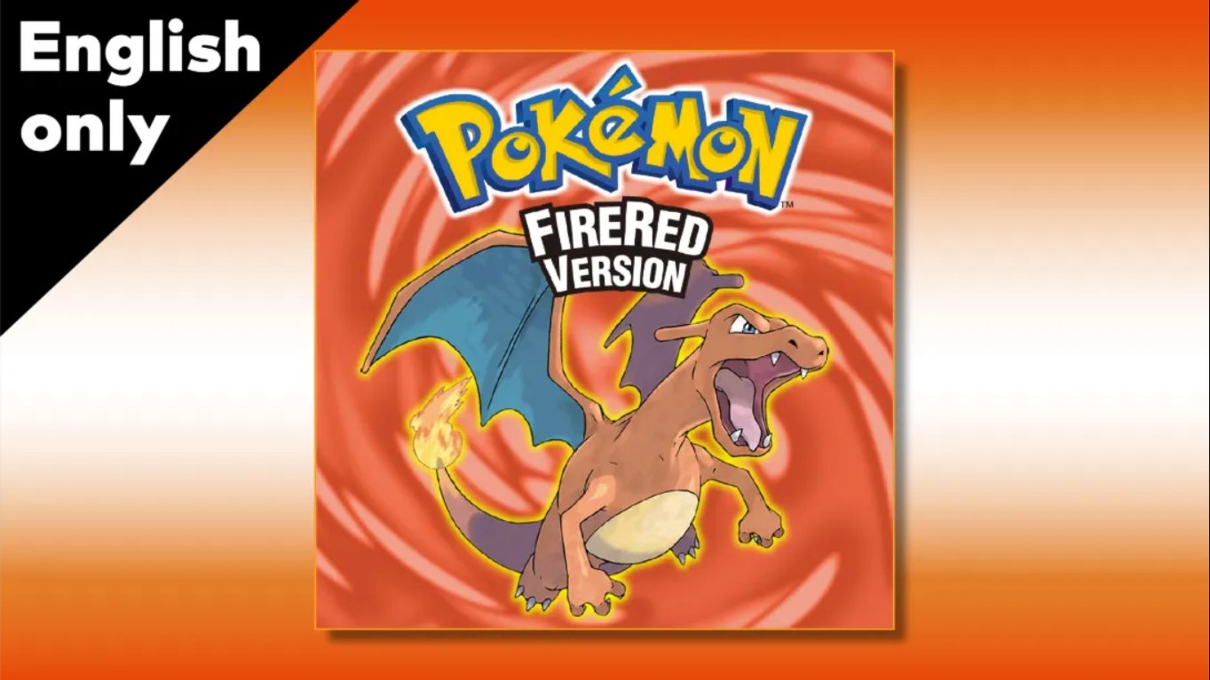 【美版】宝可梦火红 .Pokemon FireRed 中文汉化-星火轻创