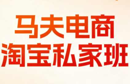 马夫电商·淘宝私家班(更新3月)-星火轻创