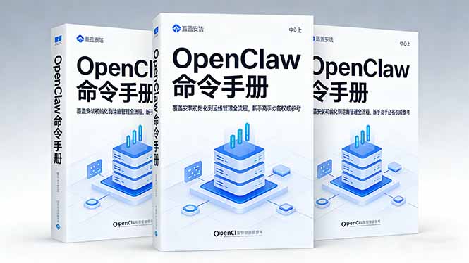 OpenClaw命令手册：覆盖安装初始化到运维管理全流程，新手高手必备权威参考-星火轻创