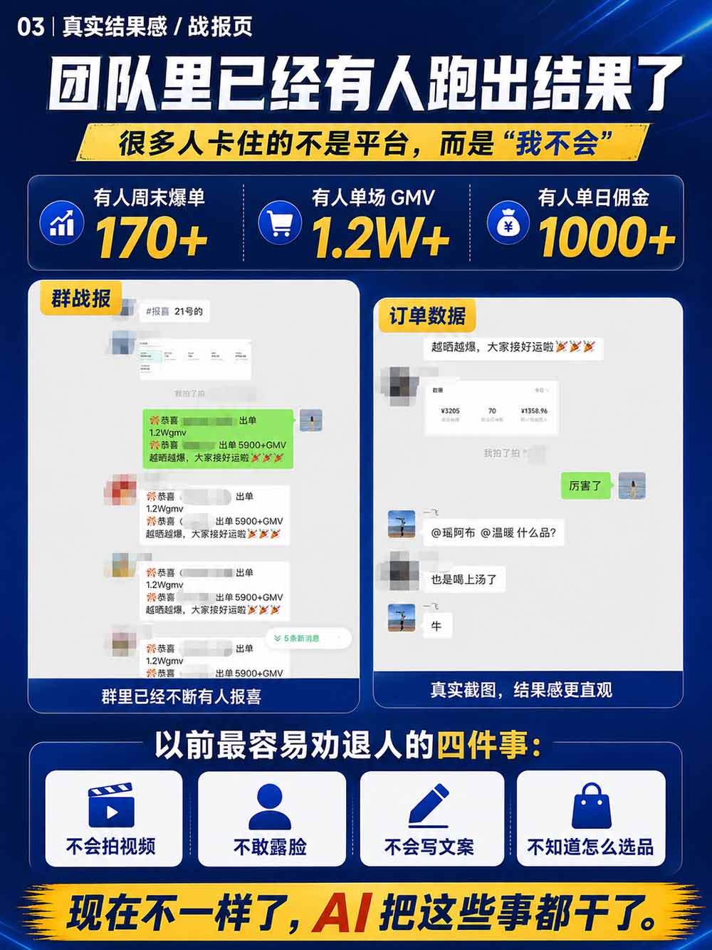 图片[5]-2026视频号AI爆品带货训练营-9月开课｜不露脸不直播，AI做视频发视频号，有人下单，你赚佣金，轻松单日佣金1000+-星火轻创