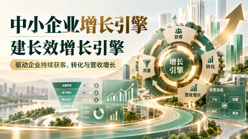 中小企业增长引擎，建长效增长引擎，驱动企业持续获客、转化与营收增长-星火轻创