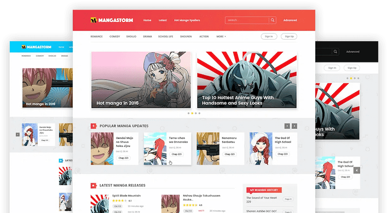 Madara 2.2.2.1主题源码 | 响应式WordPress漫画小说主题模板-星火轻创