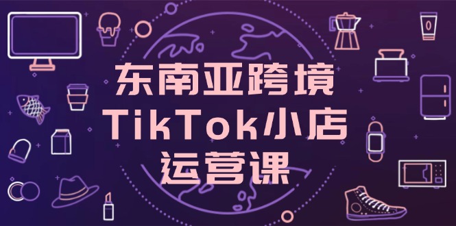 东南亚跨境TikTok小店运营课，掌握店铺设置与流量转化核心技巧-星火轻创
