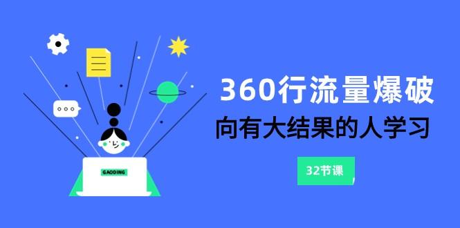 360行流量爆破，向有大结果的人学习(更新58节课)-星火轻创