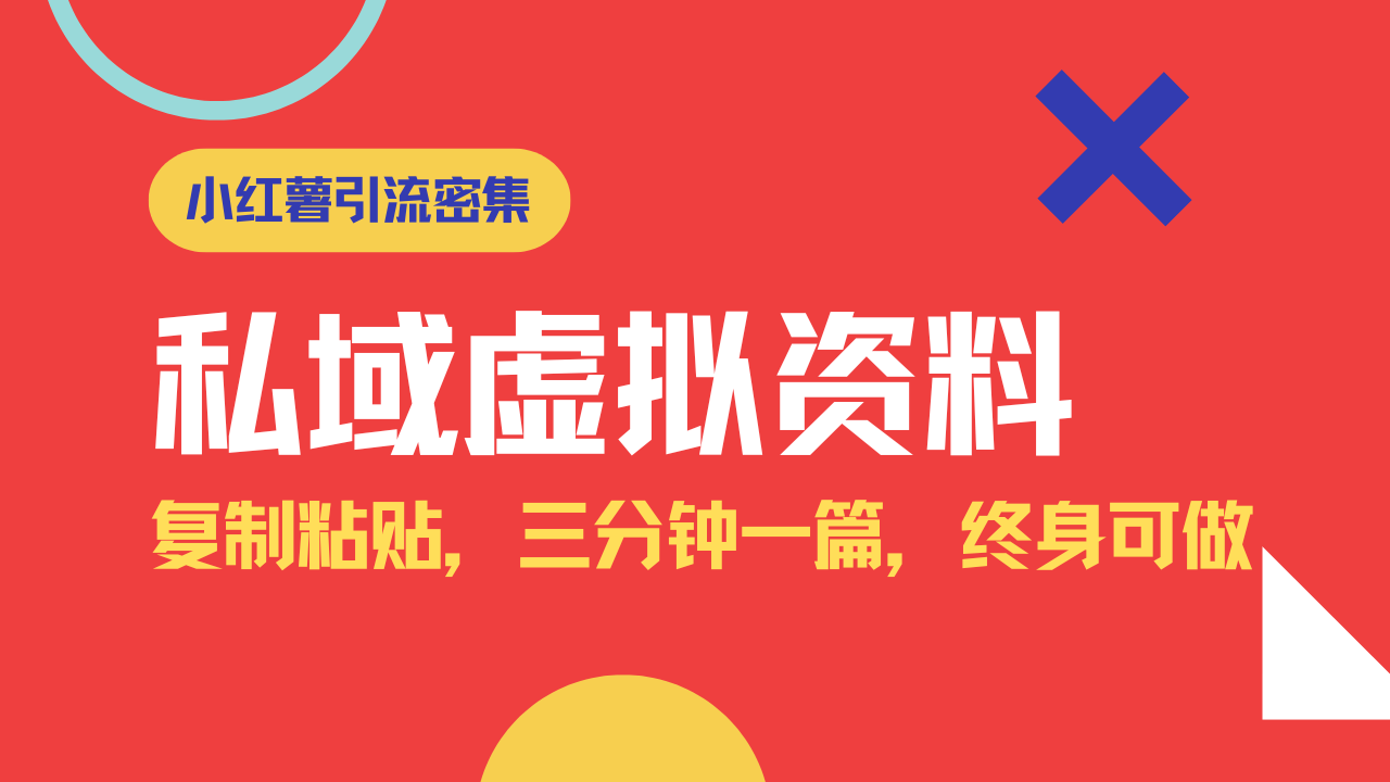小红书引流私域旅游虚拟资料玩法，复制粘贴，三分钟一篇图文，日入1000...-星火轻创