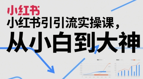 小红书引流实操课，从小白到大神-星火轻创