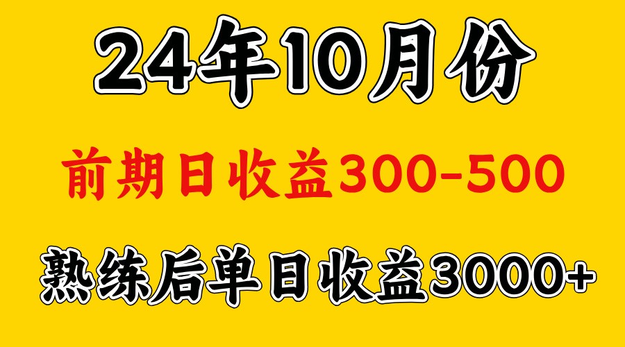 高手是怎么赚钱的.前期日收益500+熟练后日收益3000左右-星火轻创