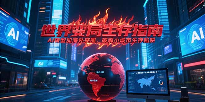 付费文章《世界变局生存指南，AI转型加海外突围，破解小城市生存陷阱》-星火轻创