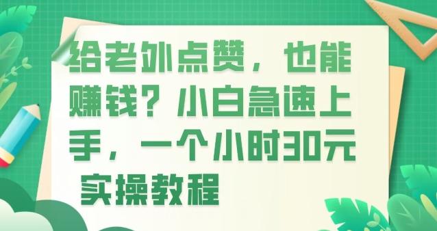 给老外点赞，也能赚钱？小白急速上手，实操教程-星火轻创