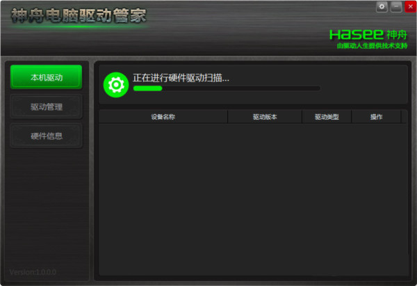 神舟电脑驱动管家 v1.0 官方免费版-星火轻创