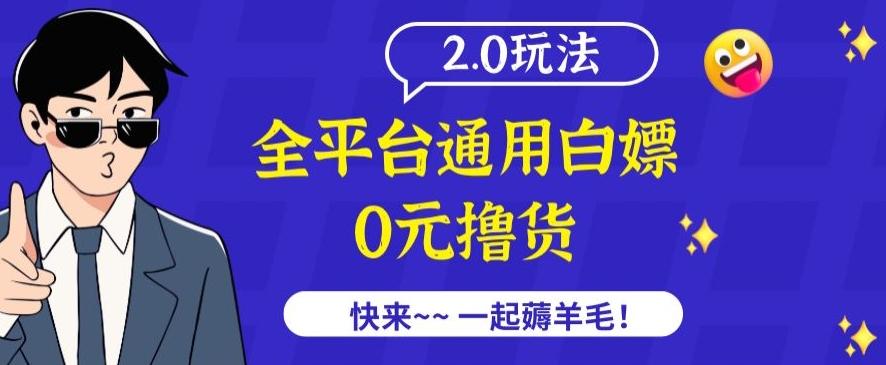 外面收费2980的全平台通用白嫖撸货项目2.0玩法【仅揭秘】-星火轻创