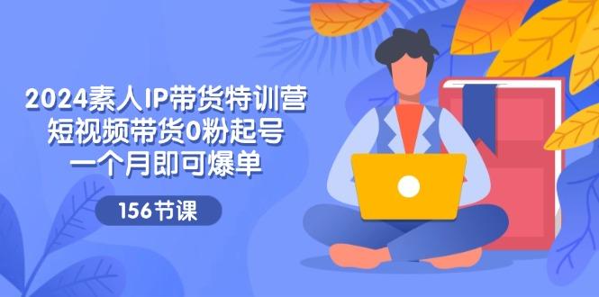 2024素人IP带货特训营，短视频带货0粉起号，一个月即可爆单(156节-星火轻创