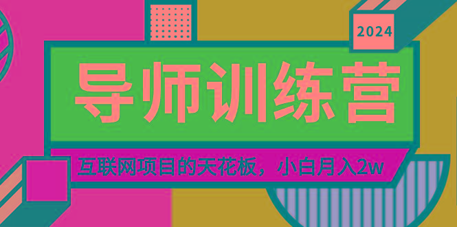 《导师训练营》精准粉丝引流的天花板，小白月入2w-星火轻创
