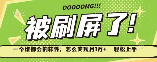 一个谁都会的软件，怎么变现月1万+轻松上手-星火轻创