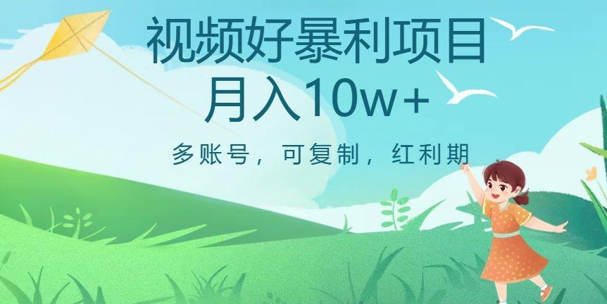 外边收费699项目，视频号暴利项目，多账号可复制，红利期-星火轻创