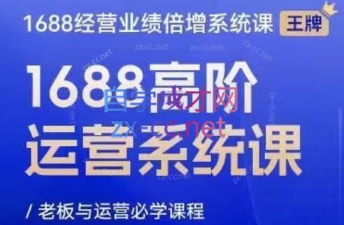 林一电商圈子·1688高阶运营系统课-星火轻创