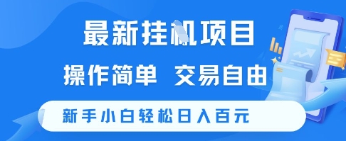 最新挂G项目，操作简单，交易自由，新手小白轻松日入100+【揭秘】-星火轻创